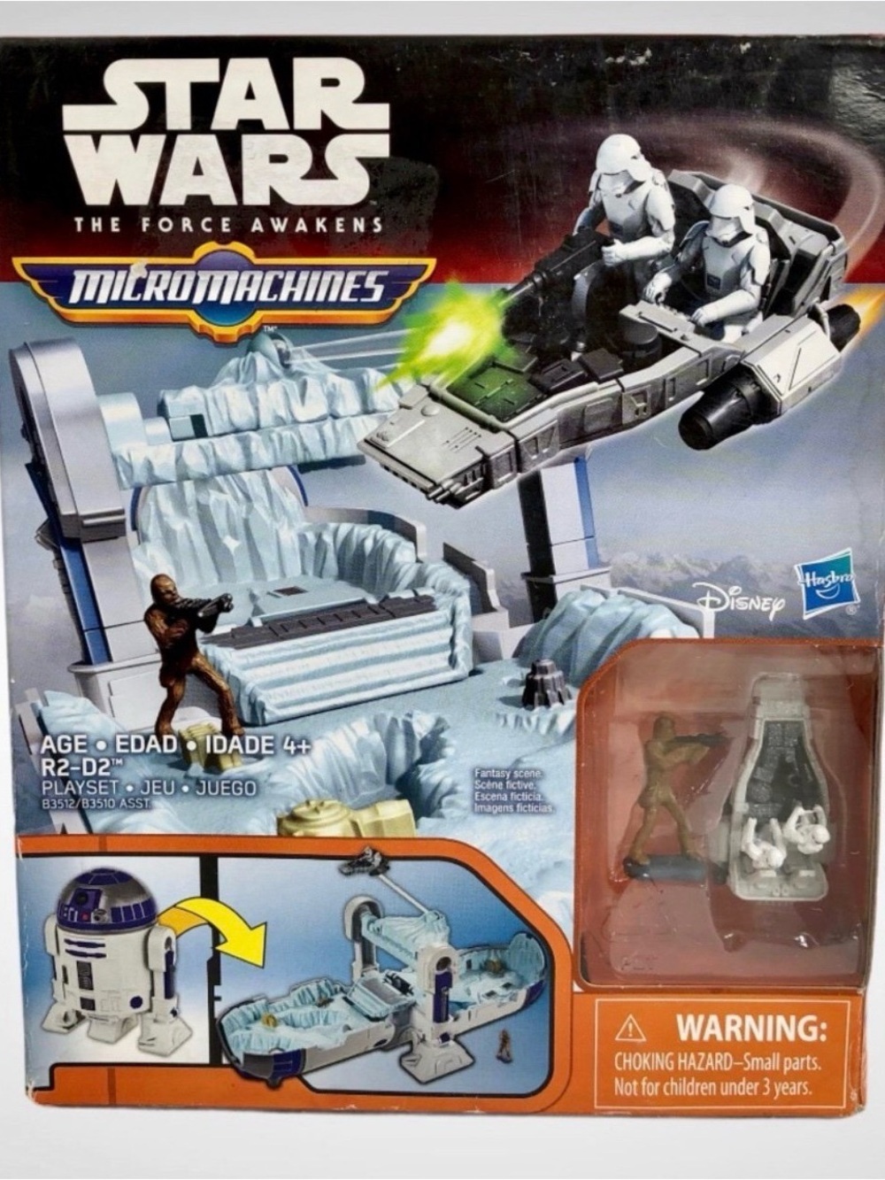 Star Wars x Micro Machines 2015 “R2-D2” The Force Awakening First Order Playset!